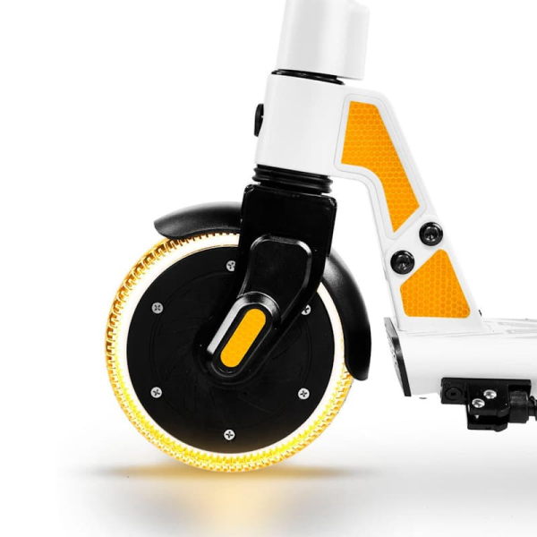 Купить Электросамокат TRIBE Kid, бело-оранжевый  TES-KID062600ORANGE-1.jpg